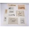 Image 1 : Lot of 10 Ace Powell Etchings