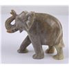 Image 1 : African Carved Soapstone Elephant
