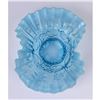 Image 5 : Fenton Blue Ruffle Glass Bowl