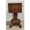 Image 2 : American Empire 2 Drawer Pedestal Side Table