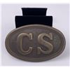 Image 1 : Reproduction Civil War Confederate Belt Buckle