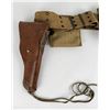 Image 2 : WW1 WWI Colt 1911 Pistol Belt Set 1918 Dated