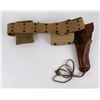 Image 4 : WW1 WWI Colt 1911 Pistol Belt Set 1918 Dated