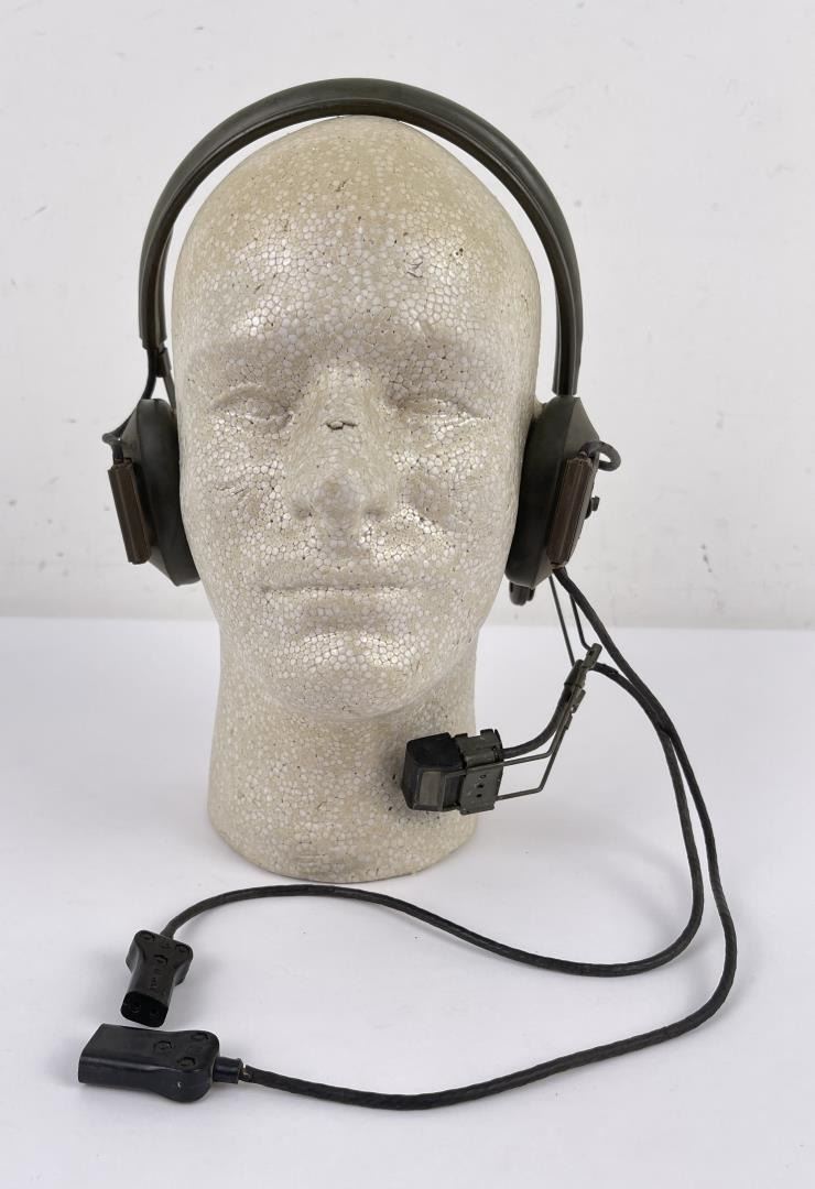 WW2 Tankers Helmet HS-30 Microphone Headset