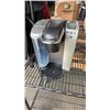 Image 2 : KEURIG COFFEE MAKER, VINTAGE ESPRESSO MAKER, KESK LAMP AND ANCHOR KIT