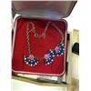 Image 2 : LOT OF 5 RINGS, 5 PAIRS OF EARRINGS AND 8 NECKLACES