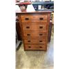 Image 1 : 5 DRAWER HIGHBOY DRESSER