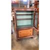 Image 2 : ANTIQUE MCLAGAN GLASS DOOR CABINET
