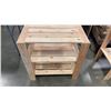 Image 2 : 2 PINE SHELVES 30 INCHES TALL