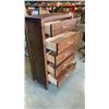 Image 2 : PINE 5 DRAWER CHEST OF DRAWERS
