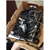 Image 8 : 3 BOXES OF HEADPHONES, CABLES, COMPUTER MICE
