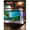 Image 2 : LIGHTS AND SOUND WALL RIVER MIRROR WORKING 39" X 18"