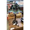 Image 1 : LEADED GLASS TABLE LAMP