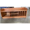 Image 2 : MID CENTURY BENCH WITH STORAGE - 63 INCHES WIDE