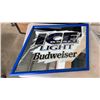 Image 2 : COORS ARCTIC ICE AND BUDWEISER ICE DRAFT LIGHT MIRRORED ANDVERTS