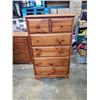 Image 1 : PINE 6 DRAWER CHEST OF DRAWERS