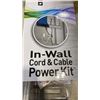 Image 8 : LEGRAND IN WALL CABLE POWER KIT AND DYNEX 4 OUTLET POWER STRIP