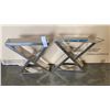 Image 2 : AS NEW 30"X 60" MELAMINE COFFEE TABLE NEEDS ATTACHMENT SCREWS