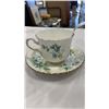 Image 8 : 3 BONE CHINA CUPS AND SAUCERS ROYAL ALBERT AMERICAN BEAUTY, BELL CHINA AND ROYAL STAFFORD