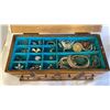 Image 8 : JEWELRY BOX WITH CONTENTS AND POLAROID ONE STEP LAND CAMERA INSTANT CAMERA