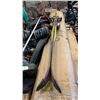 Image 2 : STORM SNOWBOARD WITH PAIR OF HEAD SKIS, 2 POOES AND STEP IN SNOWBOARD BOOTS