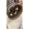 Image 8 : 2 VINTAGE PONTIAC 5 BOLT RIMS AND TRUCK PART