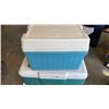 Image 2 : 2 BLUE COOLERS - COLEMAN AND OTHER