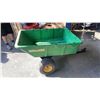 Image 2 : JOHN DEERE 10P TIPPING TRAILER FOR GARDEN TRACTOR