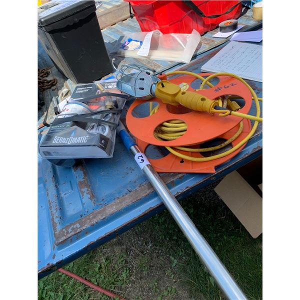 light, window cleaning kit, torch kit