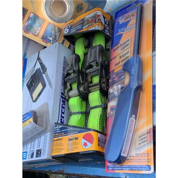 Ratchet straps, new items