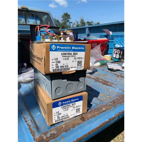 Control box, air horns