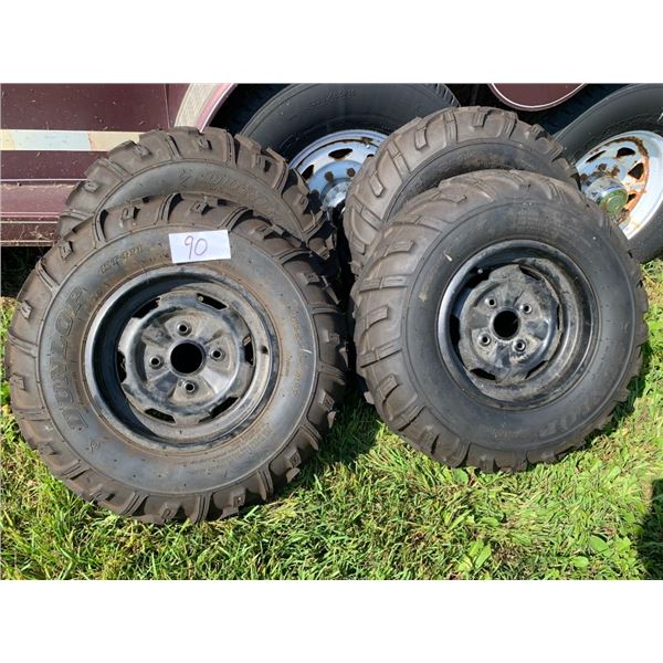 4 Quad tires