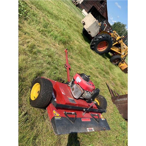 Pull behind 44" Swisher lawnmower