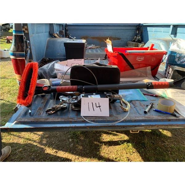 come a long, air compressor