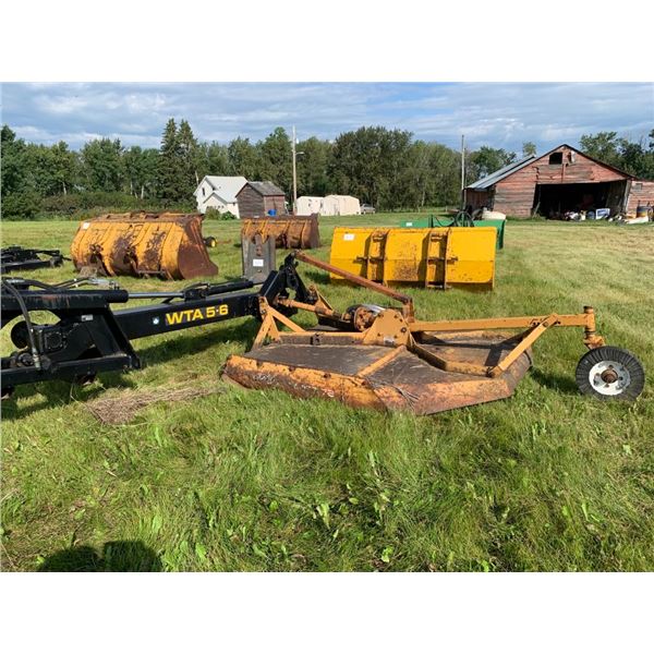 Woods Cadet 72" brush mower w/ 3 pth side arm adaptor