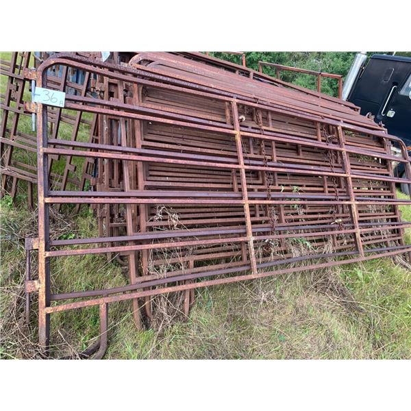 2- 12 ft 6 bar panels