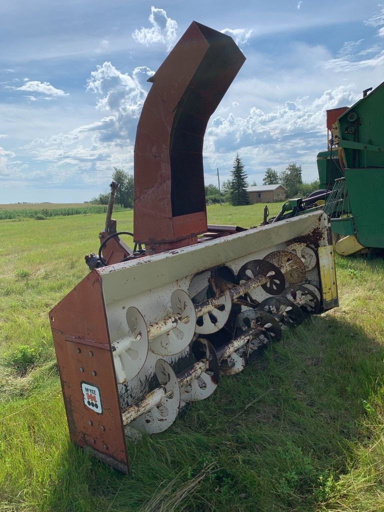 McKee Snowlander 8 ft snowblower 3 pth Chescu Auctions