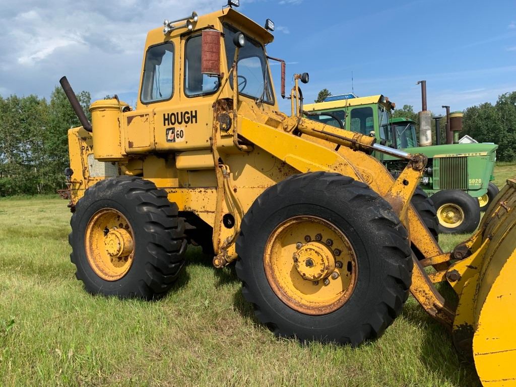 Hough 60 Payloader- running order w/ 10 ft snow bucket