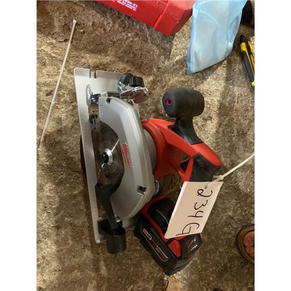 Milwaukee circular saw