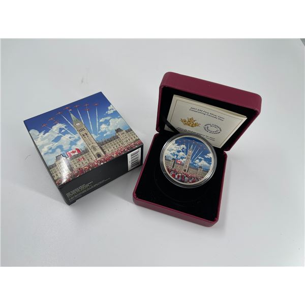 2017 Canadian $30 Celebrating Canada - 2 oz Fine Silver Coin