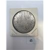Image 2 : 1875 Mexico 8 Reales Silver Coin