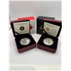 Image 1 : Set of 2 $10 Fine Silver RCM coins