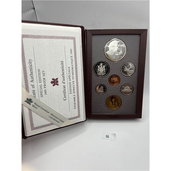 1995 Limited Edition Proof Double Dollar Set