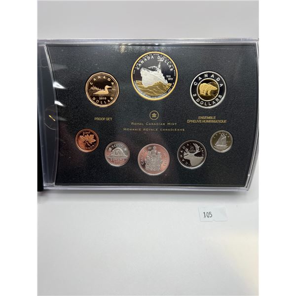2010 Navy Anniversary Proof Double Dollar Set