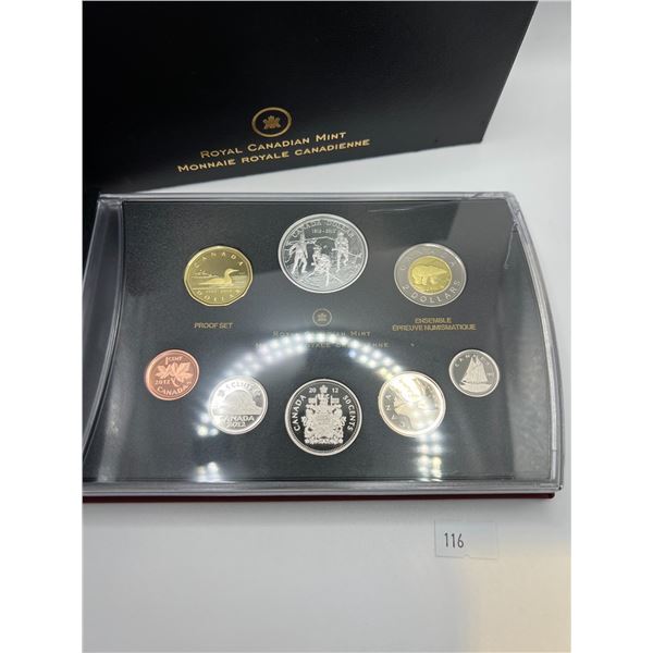 2012 Silver Dollar Proof Set - War of 1812
