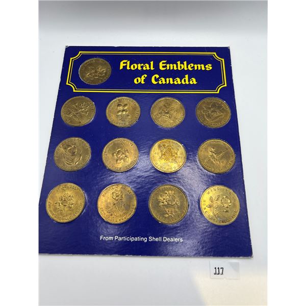 Floral Emblems and Coats of Arms of Canada