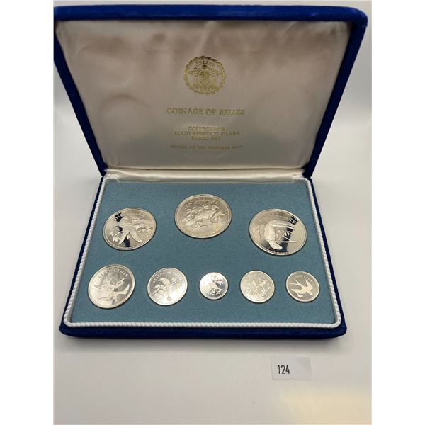 Belize Silver Proof Set Beck Auctions Inc Belize silver proof set beck auctions inc