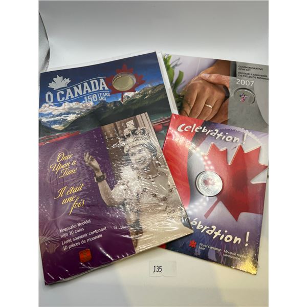 Unopened RCM Coin Sets - 4 Sets