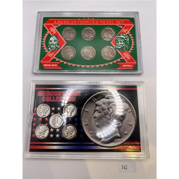 USA Mercury Dime Set & Frontier Nickel Set