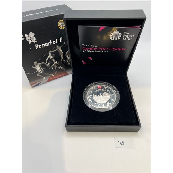 Silver London 2012 Olympic Proof Coin
